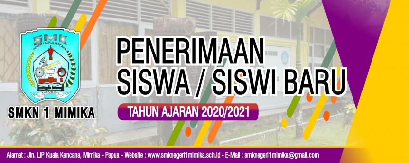 Pengumuman Lulus Berkas Calon Siswa Baru TA 2020/2021  Jalur Online Tahap 1 